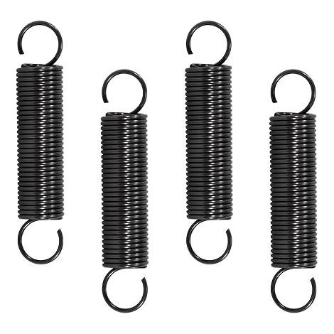 Ressort de Traction 60mm Ressorts de Tension avec Crochets Ressorts en Fil de piano Diamètre du Fil 1,2mm Diamètre Extérieur 12mm Force 3,2KG