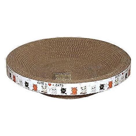 Griffoir pour chat, nid pour chat, grattoir à griffes pour aiguiser les griffes, jouet pour chat - 30 cm (1/5)