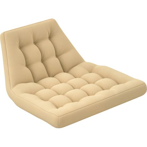 Sitzkissen, äußere Sitzkissen für Hängekörbe und Schaukelstühle, Outdoor-Kissenbezüge, beige