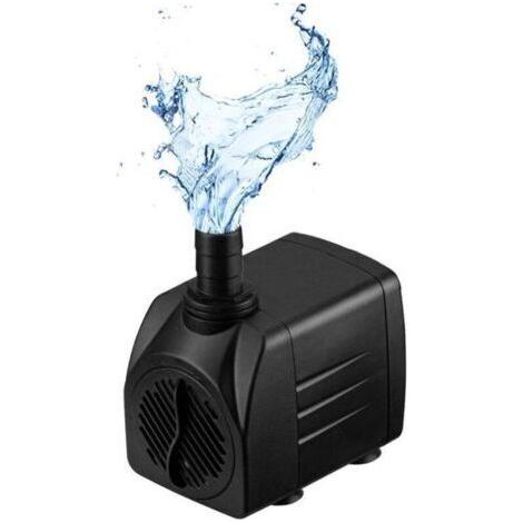 Minibomba de agua (600 l/h, 10 vatios), bomba de acuario de alta elevación ultrasilenciosa, bomba pequeña para acuario, bomba para fuente con cable de alimentación de 1,3 m, adecuada para acuarios, es (1/5)