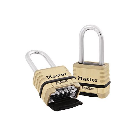 Masterlock  Lucchetto  ottone  con combinazione numerica 