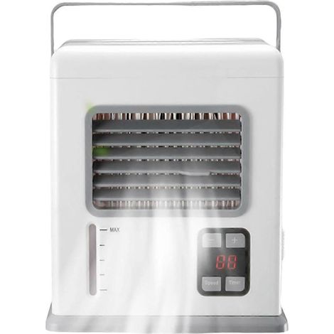 Ventilateur de climatisation, ventilateur silencieux, refroidissement et humidification --- (1/5)