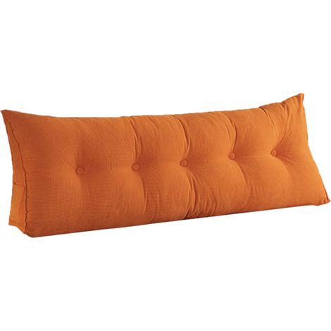 1 Coussin triangulaire, polaire de maïs, grand format, soutien lombaire, chambre salon canapé (1/5)