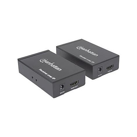 [NEUWERTIG] B-Ware Manhattan 207959 Hdmi Extender (Verlängerung) über Netzwerkkabel Rj45 120m