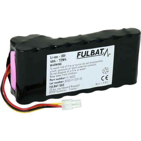 Batterie lithium 18 V 4 Ah AL-HU03 pour robot tondeuse Husqvarna