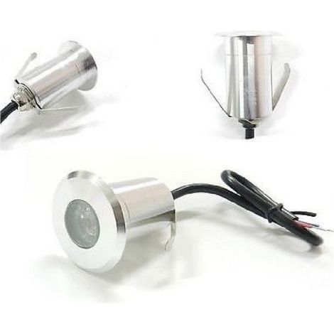 Trade Shop - Einbaustrahler Kaltes Warmes Licht LED 3W Begehbare Stufenleuchte Außen Innen - (1/2)