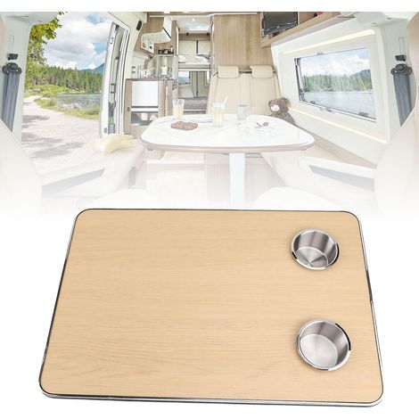 RV Tabletop with 2 Cup Holders 405 x 600 mm (1/5)