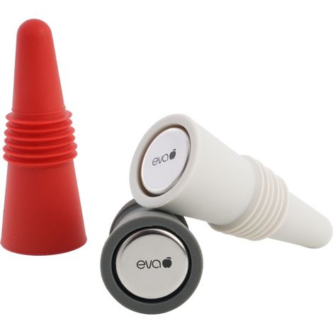 Set 3 Pezzi Tappo Bottiglia in Silicone Eva