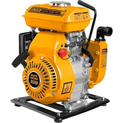 INGCO GWP102 Motopompa a scoppio Motore 4 Tempi Benzina 1" 2.5HP 100L / min