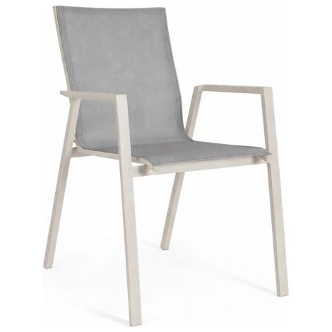Sedia con braccioli Krion Bizzotto Pelican