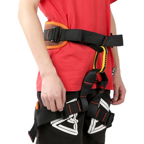 Harnais antichute avec ceinture de sécurité pour l'alpinisme, le sauvetage, l'escalade, le rappel et les sports de plein air (1/5)
