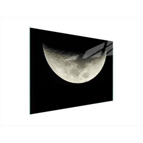 Glasschneidebrett 40x30 Mond (1/5)
