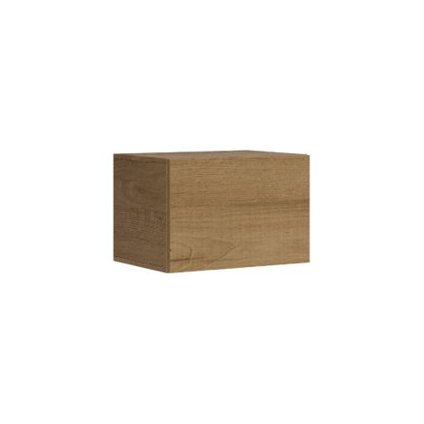 Casier murale porte battante chênes naturel Ela L60xH40xP40