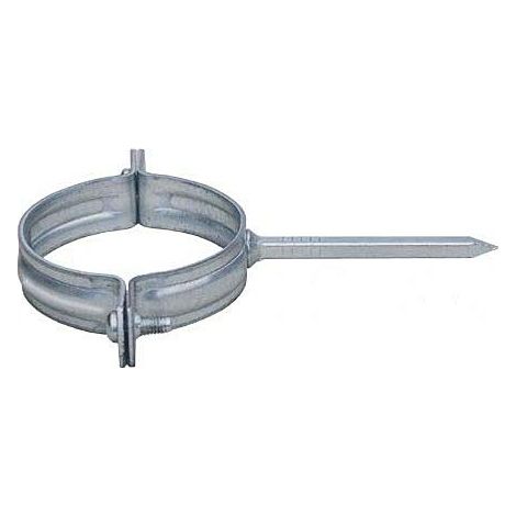 Loro Loro -x collier de serrage 00990.040X DN 40, acier galvanisé à chaud, avec percuteur