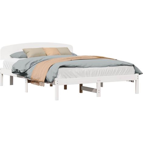 Maison Exclusive - Estructura de cama 150 x 200 cm Madera de pino
