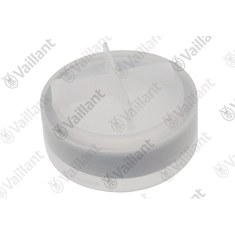 VAILLANT Couvercle, DN 80, couvercle de fermeture des gaz d'échappement Raccordement à 80 PP (rigide) 80/125 u.w. Vaillant-Nr. , 0020028391