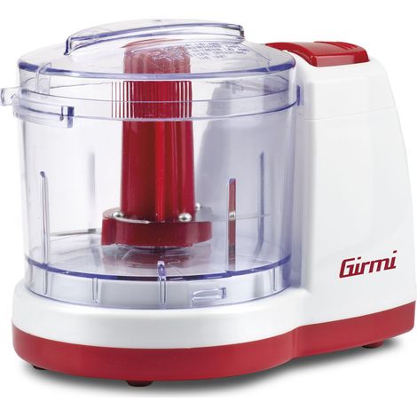 Girmi TR0301 Elektrischer Essenszerkleinerer 0,35 l 150 W Rot, Transparent