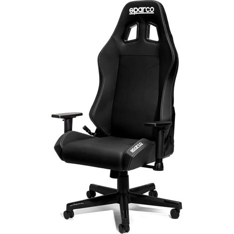 Sedia Ufficio Sparco Coach - Nero/Argento
