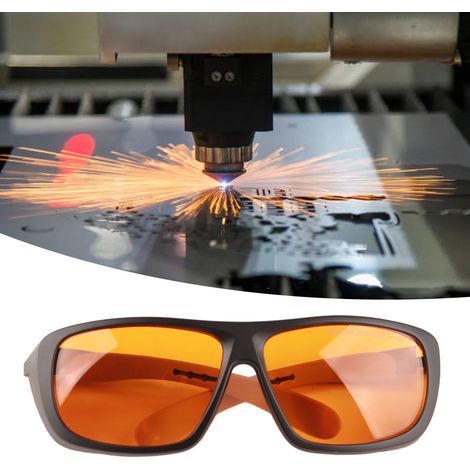 Lunettes de protection 190-500 nm, lunettes de technicien en fibre optique, noires (1/5)