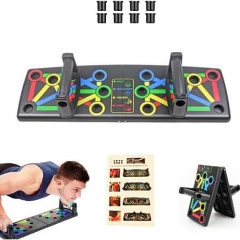 Planche de pompes - Push up board - Barre de musculation - Fitness - 1 pièce (1/5)