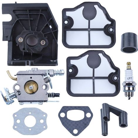 Support de carburateur filtre à air joint kit de démarrage pour Husqvarna 36 41 136 136LE 137 137E 141 141LE 142 142E tronçonneuse (1/5)