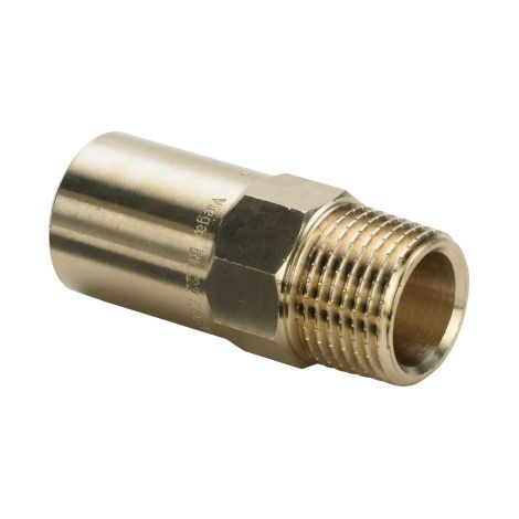 Raccordo Viega press fitting maschio 22 mm filettatura 20x27