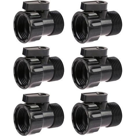 Adaptateur de vanne à filetage 3/4 pour système d'irrigation en J (1/5)