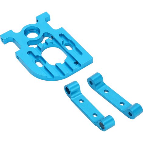 Support de moteur haute performance et longue durée de vie pour voiture RC Tamiya TT01, avec bras oscillants supérieurs. Accessoires RC. (1/5)