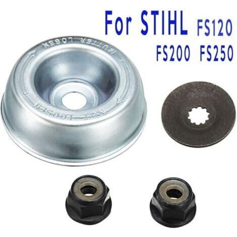 4PCS / Set de Fixation Lame en métal Rechange de Haute qualité Kit pour STIHL Tondeuse à Gazon débroussailleuse (1/4)
