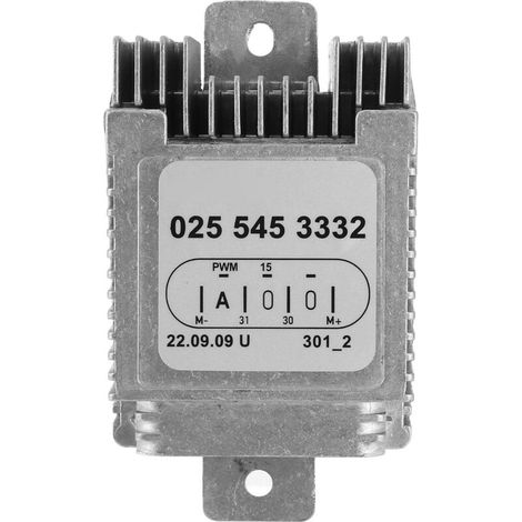 Cooling Fan Control Module 丨 Fans and Kits Cooling Fan Control Module Unit 0255453332 Fit for C230 C280 E300 E430 Slk230. (1/5)