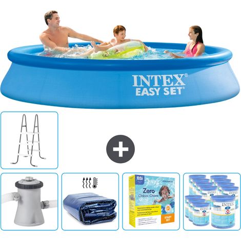 Intex Piscina Easy Set Rotonda - 305x61 cm - 8-pezzi SCB27 (1/5)