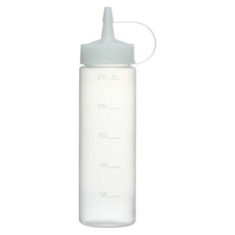Dosatore grande per salse trasparente 250 Ml