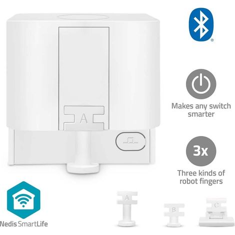 Robot a Dita SmartLife Nedis Bianco