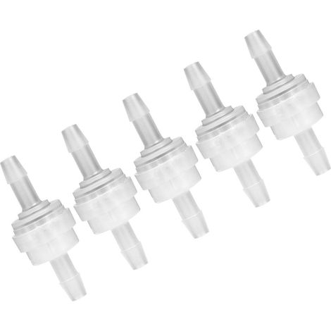 5 clapets anti-retour en plastique pour traitement de l'eau (5 mm) (1/5)