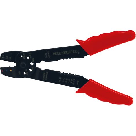Alicates pelacables kinzo as2706 corte cable crimpado 20cm