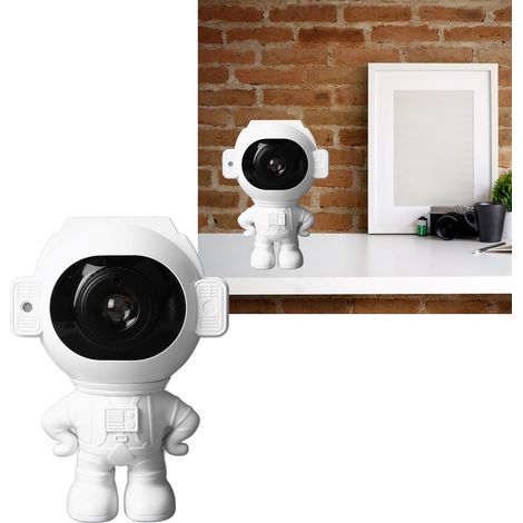 Stimmungsprojektorlampe mit Sternenhimmel-Motiv im Astronauten-Design, RGB-Beleuchtung und Bluetooth-Konnektivität, ideal für Partys, Karaoke, Bars, Geburtstage, Weihnachten und andere Anlässe. (1/5)