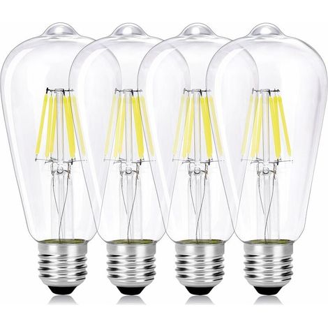 Ampoule Led E14 - 6 W - 600 Lm - 6000 K - Non Dimmable - Pour Applique Murale Et Lustre - Lot De 2 (1/5)