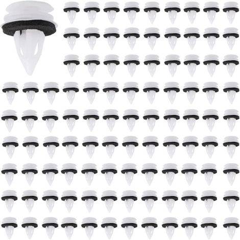 Clips de garniture de porte, Fydun clips de garniture de porte intérieure avant et arrière ensemble de rivets de support de fixation 51418224768 51410407984 51417262188 (100 pièces) (1/5)
