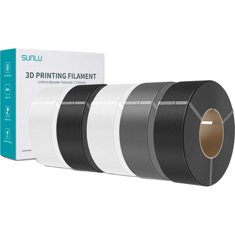 Filamento 3D, materiale ecologico, compatibile con stampanti FDM, miscela RF PETG 5 (1/2)