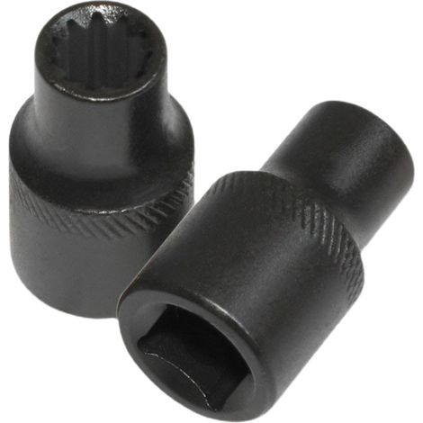Satz mit 2 9,5-mm-11-Punkt-Bremssattelbuchsen für europäische Achsen, kompatibel mit Bendix ADB 22x, ADB 225, SN6, SN7, SK7 Luftbremssätteln (1/4)