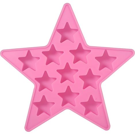 Moule à glaçons Five Star en silicone antiadhésif de qualité alimentaire, idéal pour les bars, les fêtes et les clubs, avec (1/5)