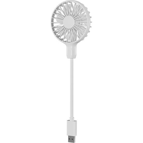 USB fan, mini portable fan with 360° rotation, small personal fan for home and office, desk fan compatible with all USB outputs such as - AquaForge (1/5)