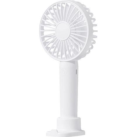 Mini USB Rechargeable Portable Fan - Ideal personal fan for travel and holidays – Suitable for children, men, and women. Summer table fan. - Aqua (1/5)