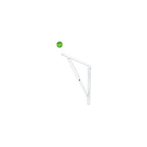 BOLIS ITALIA - REGGIMENSOLA PIEGHEVOLE40CM - IN ACCIAIO VERNICIATO COLORE BIANCO (1/3)