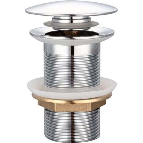 Pop-up-Automatik mit Trop Plein Bonde de Vidage Push-Open-Lavabo und verchromtem Pop-up-Waschbecken (1/4)