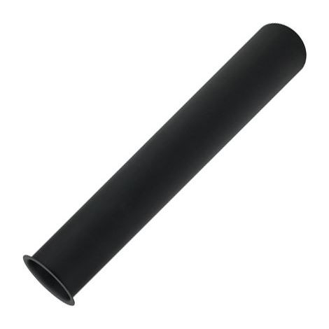 Siphonrohr 32 mm mit Flansch, schwarz, Länge 250 mm (1/2)
