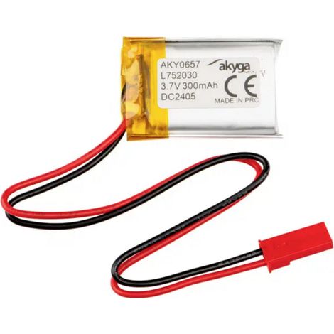 Akyga LP752030 Akkupack x Spezial-Akku  LiPo 3.7 V 300 mAh