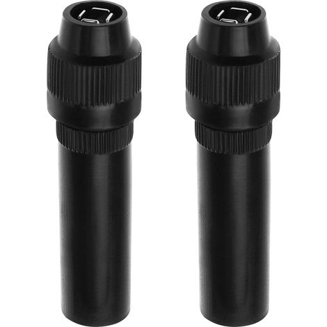 [NIE BENUTZT]Stück DIN-Buchse zum Einschrauben von Antennenadaptern, Ersatzbuchse für Inline-Antennenadapterstecker, Autoradio-Antennenzubehör, Schwarz