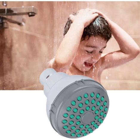 Grüner Sprühduschkopf mit Wasserauslass, Hochdruck, abnehmbar, kleines Modell für Badezimmeraccessoires (1/5)