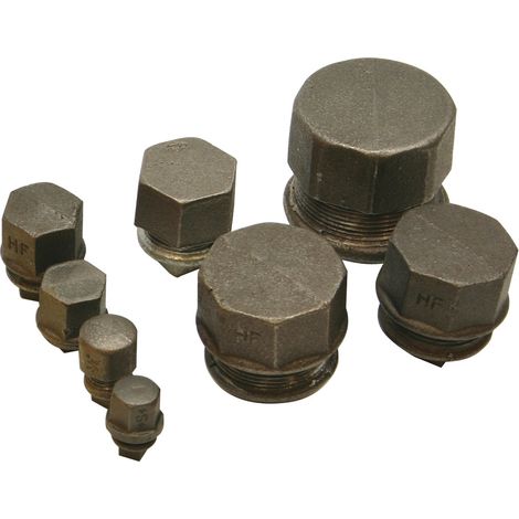 Jeu de bouchons et de capuchons de gaz